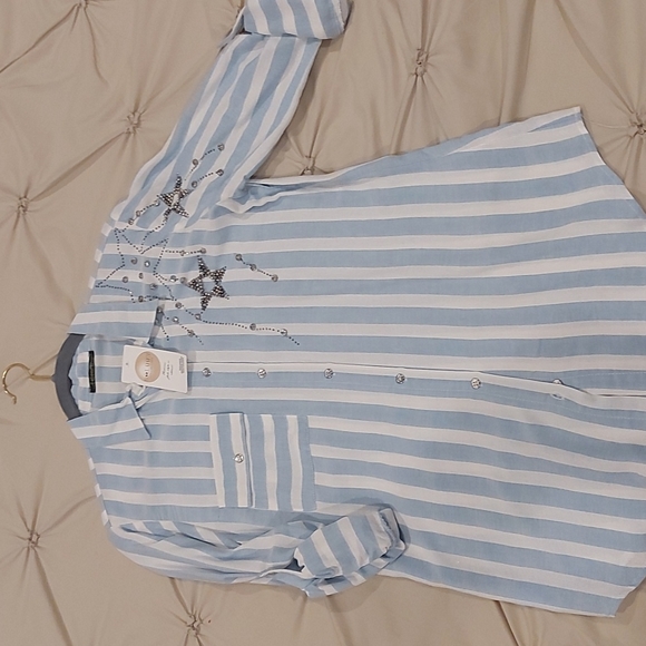 Brand NEW NWT  Long Sleeve Shirt made in Turkey - Picture 2 of 4